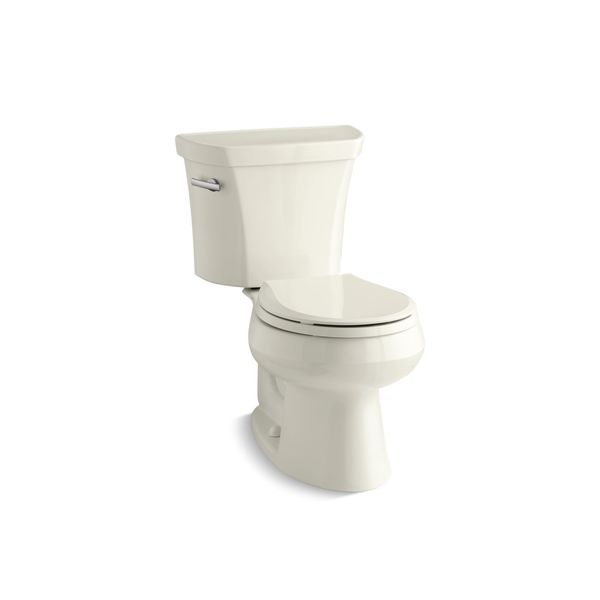 Kohler Toilet, Gravity Flush, Floor Mounted Mount, Round, Biscuit 3997-U-96